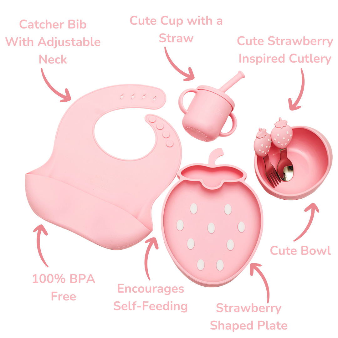 Strawberry Feeding Set